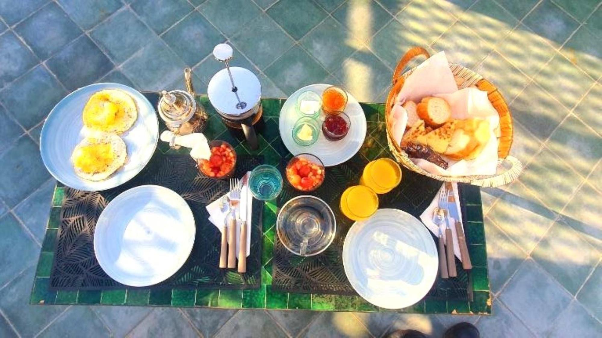 Riad Privatise - 2 Chambres & Petit Dejeuner -Terrasse Marrakesz Zewnętrze zdjęcie